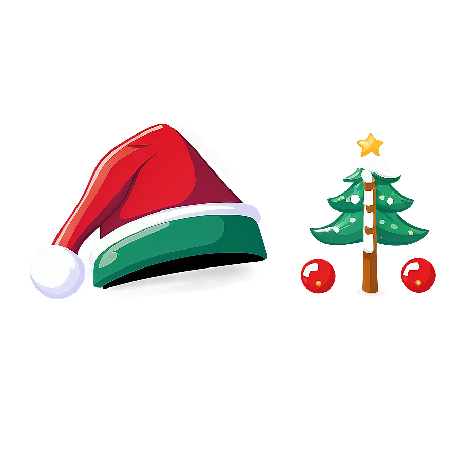 Cartoon Christmas Hat Png 04292024