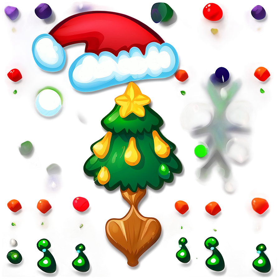 Cartoon Christmas Hat PNG 36 PNG image with a transparent background, free high-resolution download