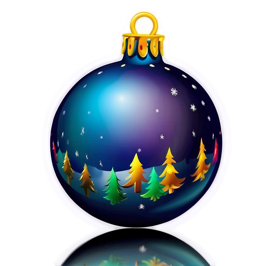 Cartoon Christmas Ornaments Png Tbq