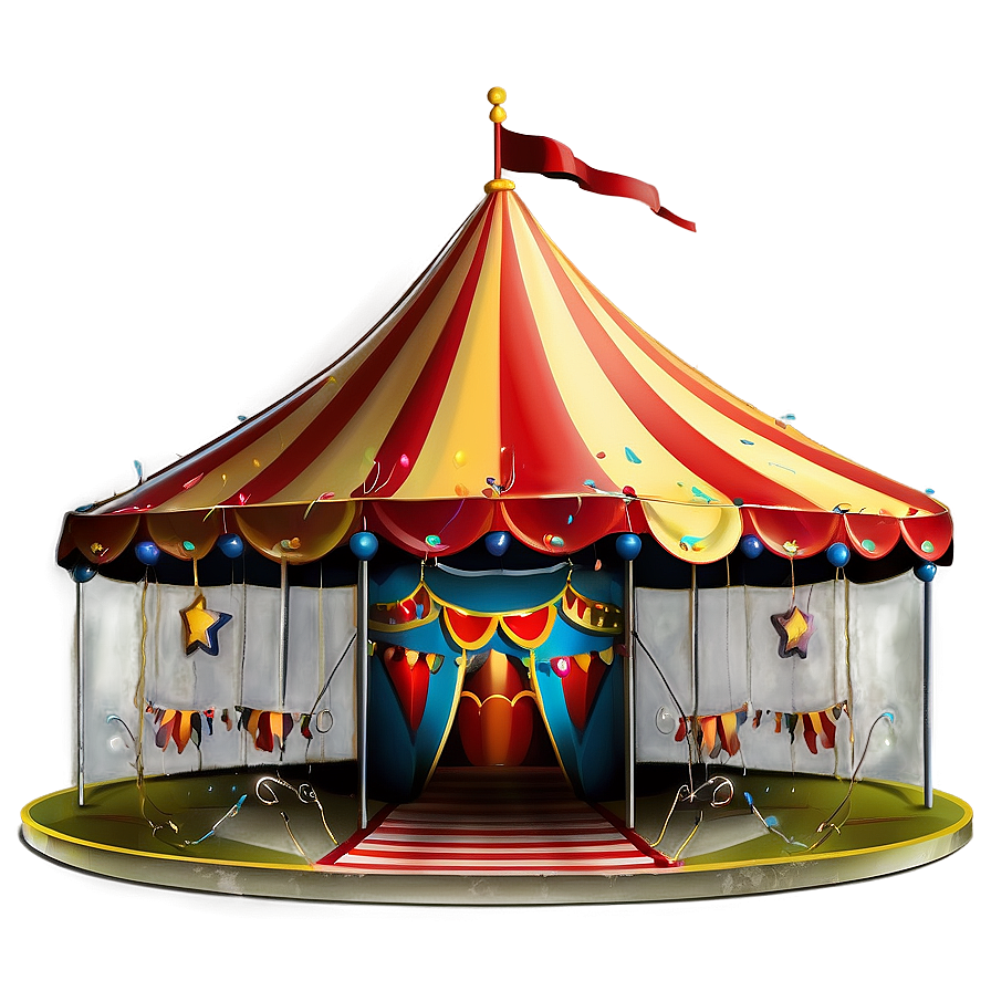 Cartoon Circus Tent Image Png 46