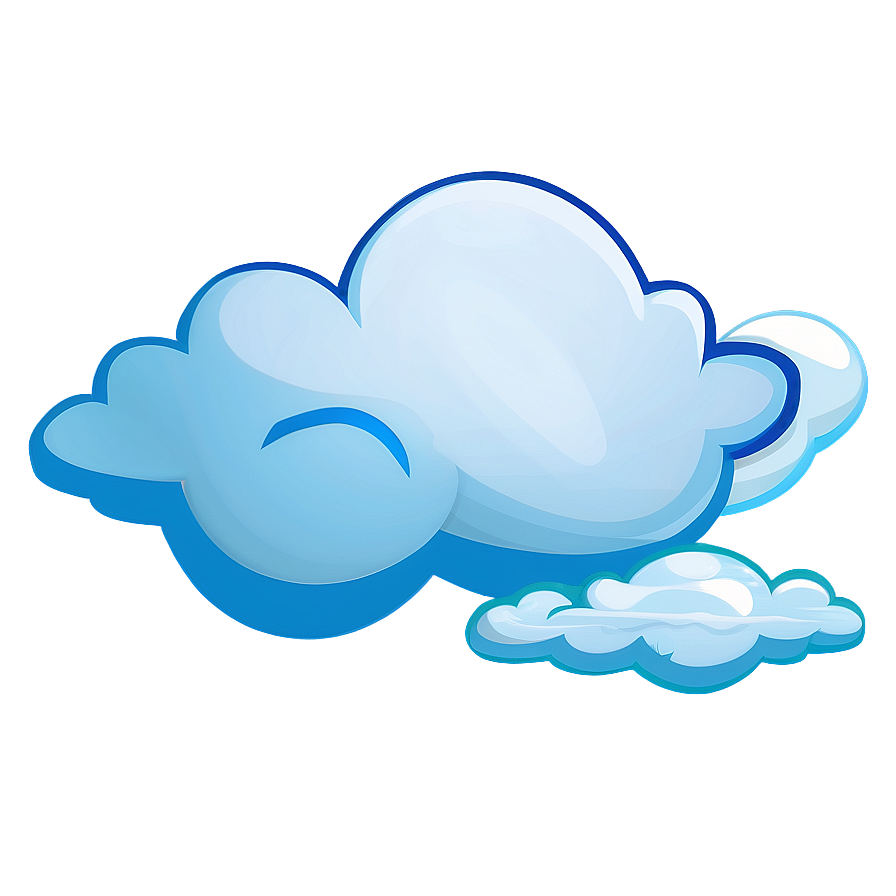 Cartoon Cloud Clipart Png 05252024