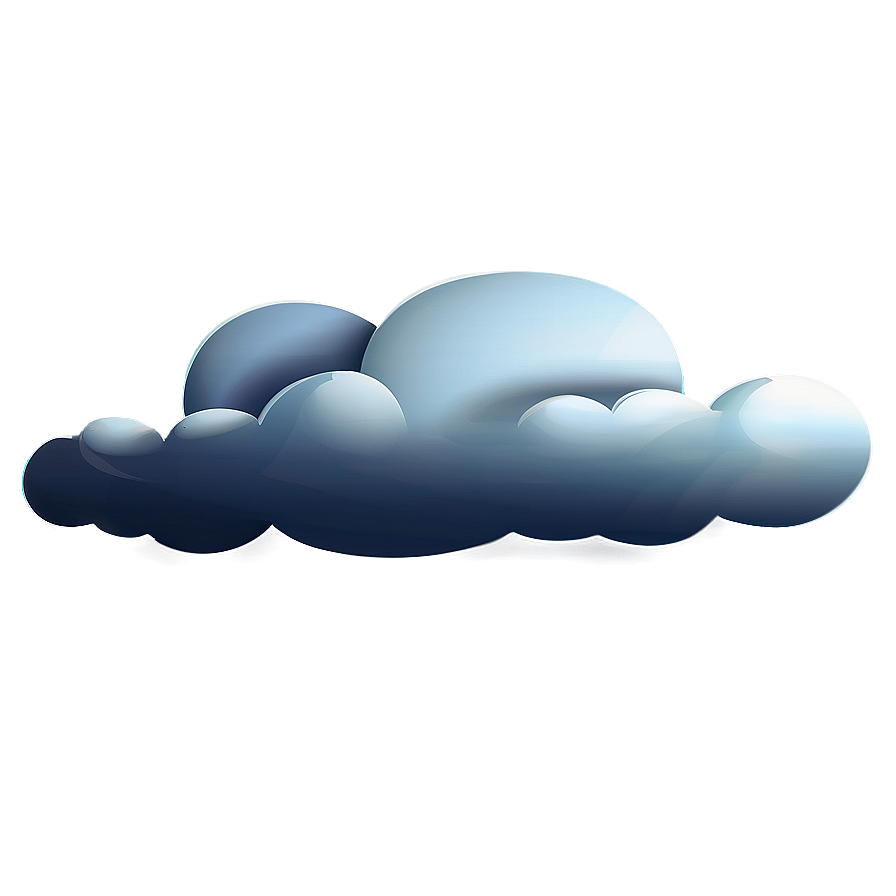 Cartoon Cloud Vector Png 06262024