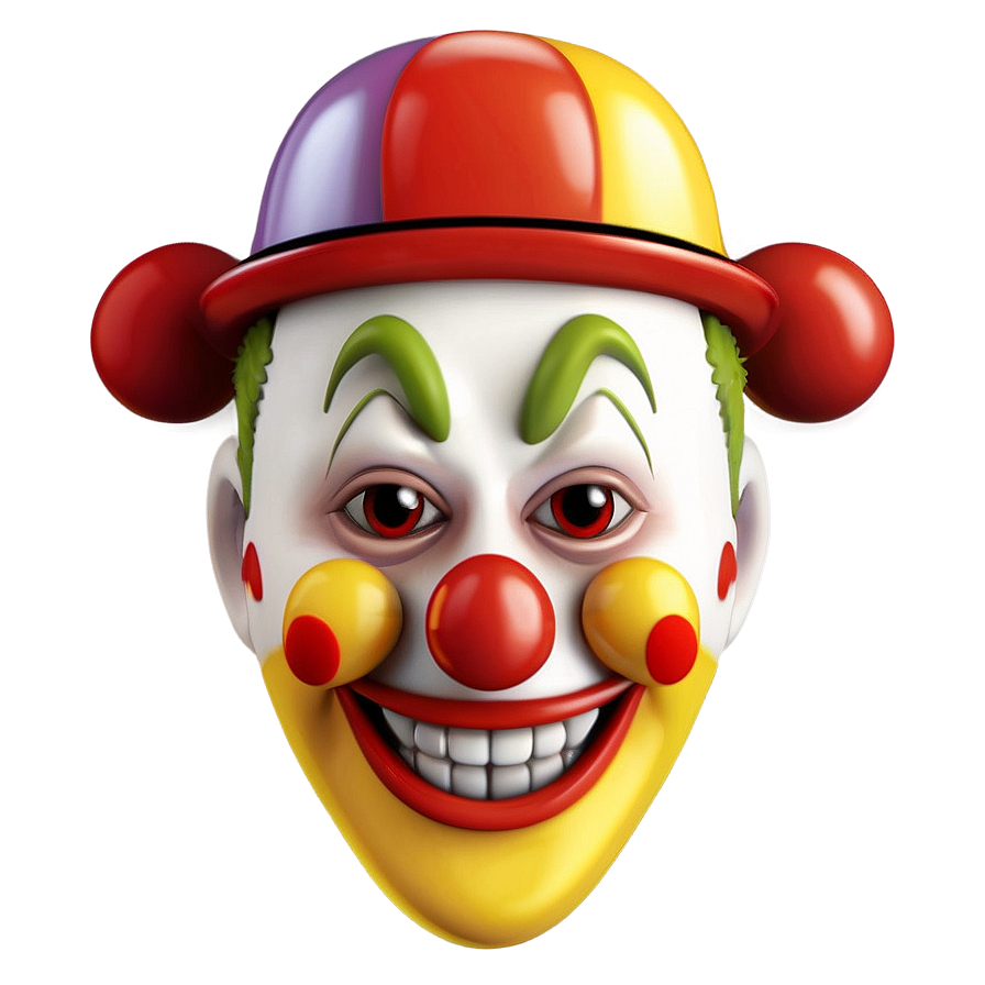 Cartoon Clown Emoji PNG tcm16 PNG with transparent background