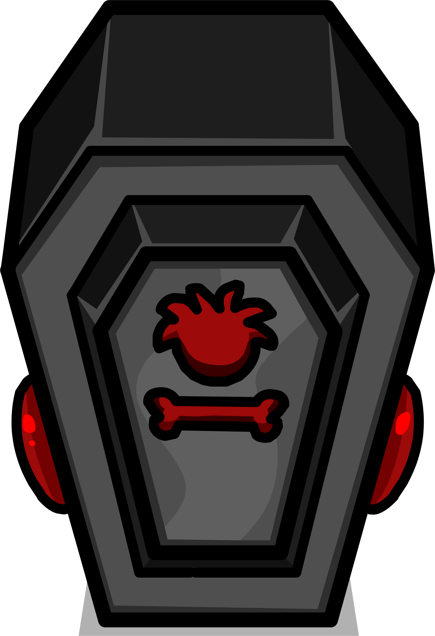 Coffin Cabinet Sprite 002 - Coffin PNG with transparent background