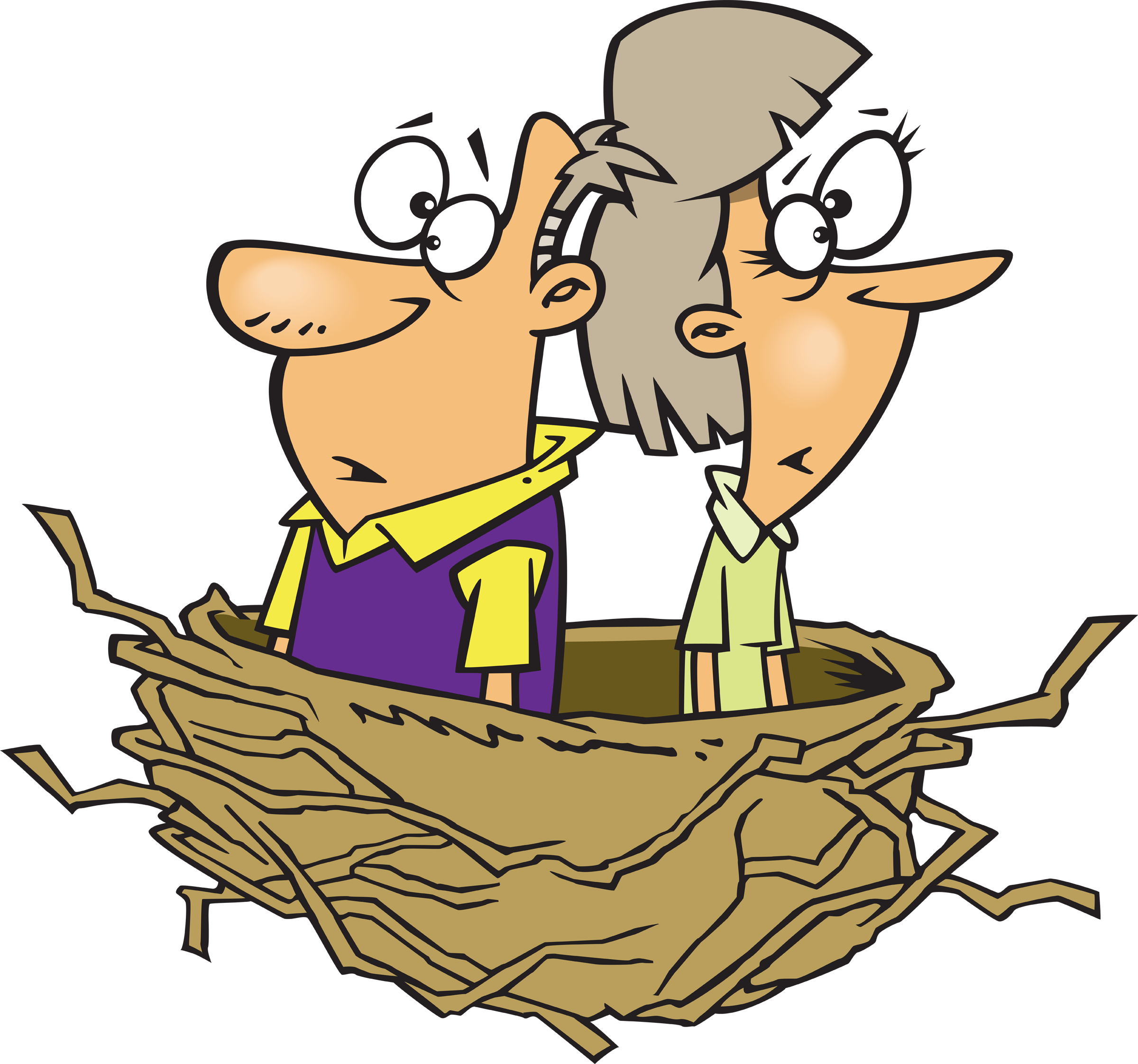 Middle Age Empty Nest, HD Png Download PNG with transparent background