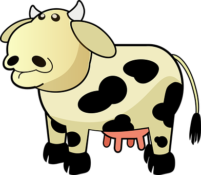 Cartoon Cow Illustration