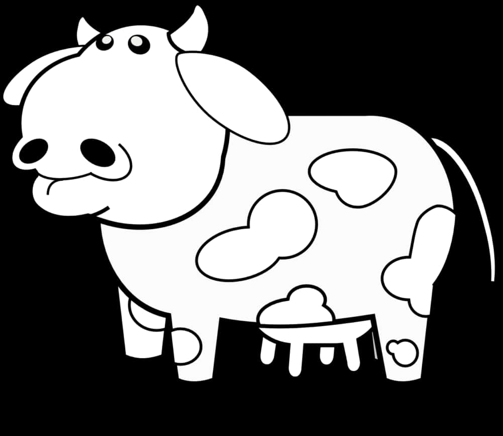 Cartoon Cow Illustration