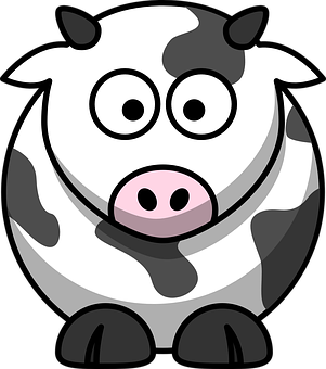 Cartoon Cow Illustration