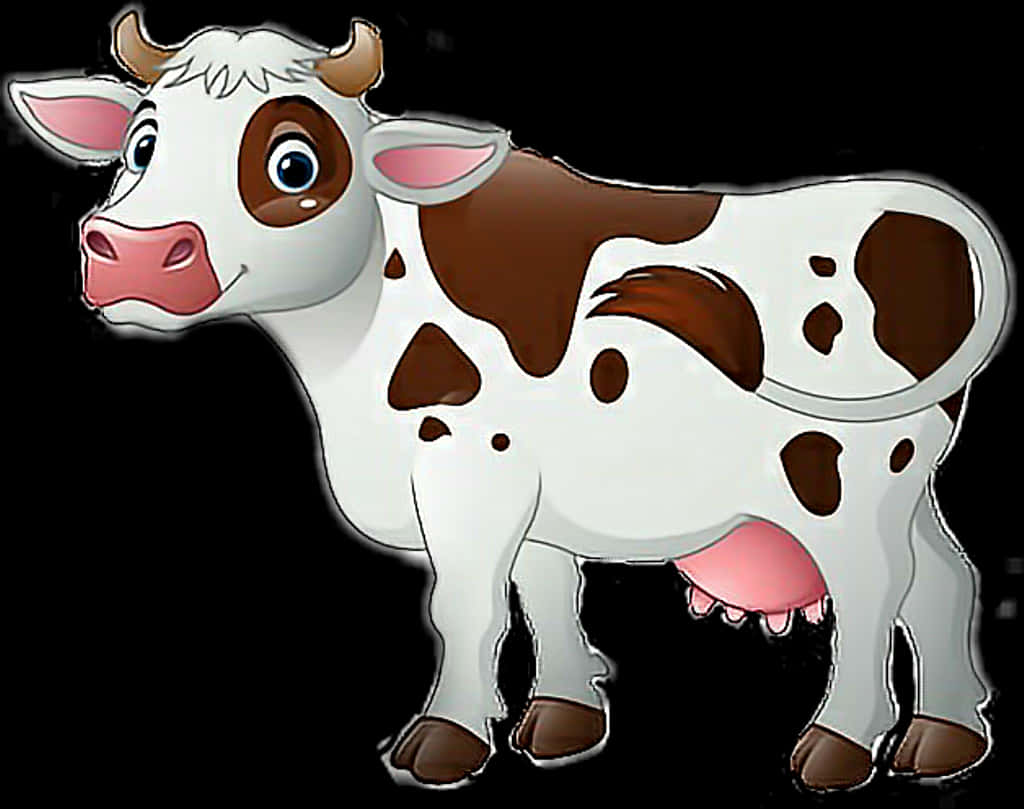 Cartoon Cow Illustration