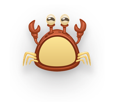 Cartoon Crab Graphic