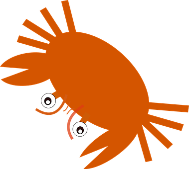 Cartoon Crab Graphic