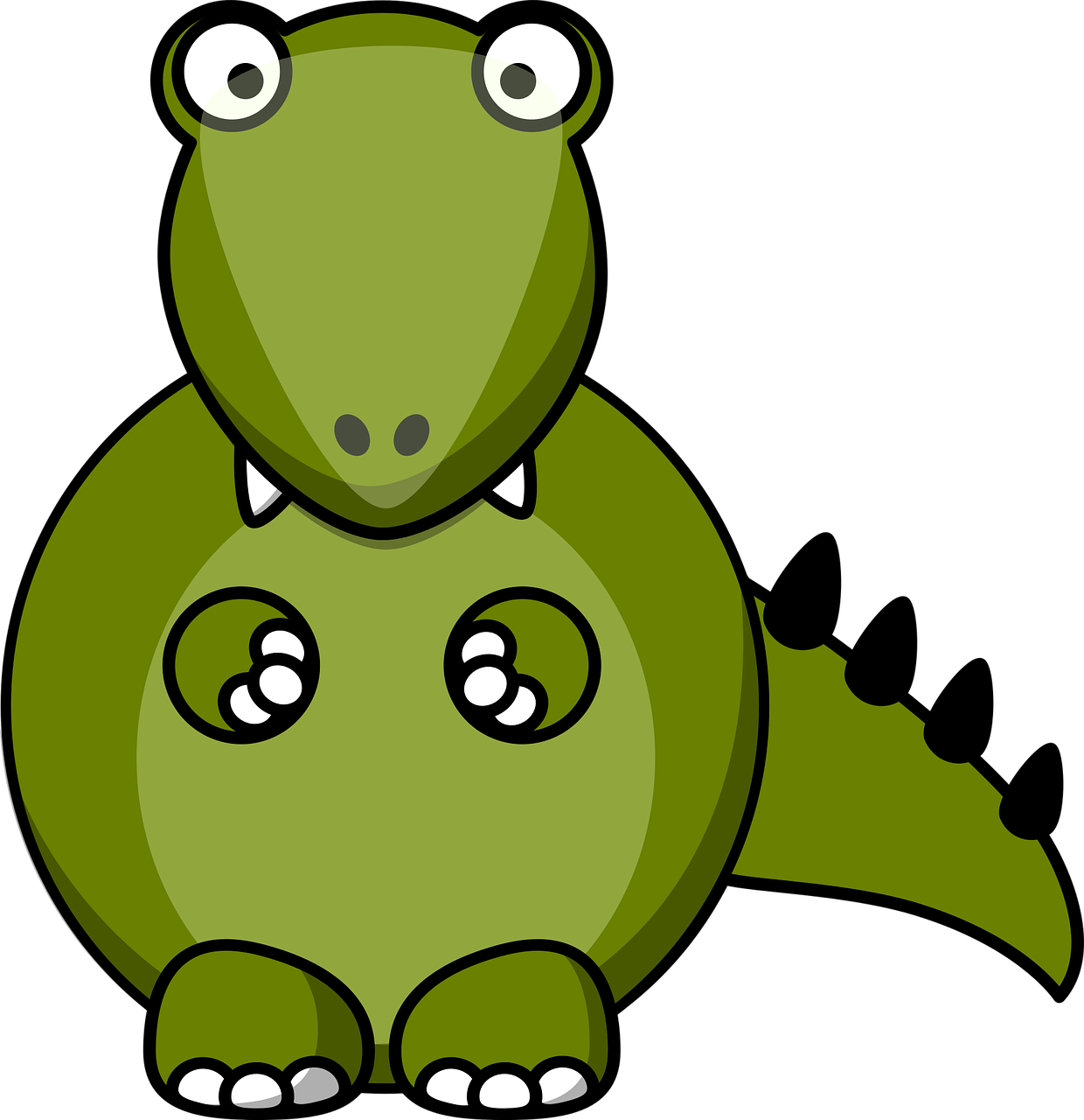 Cartoon Crocodile Illustration