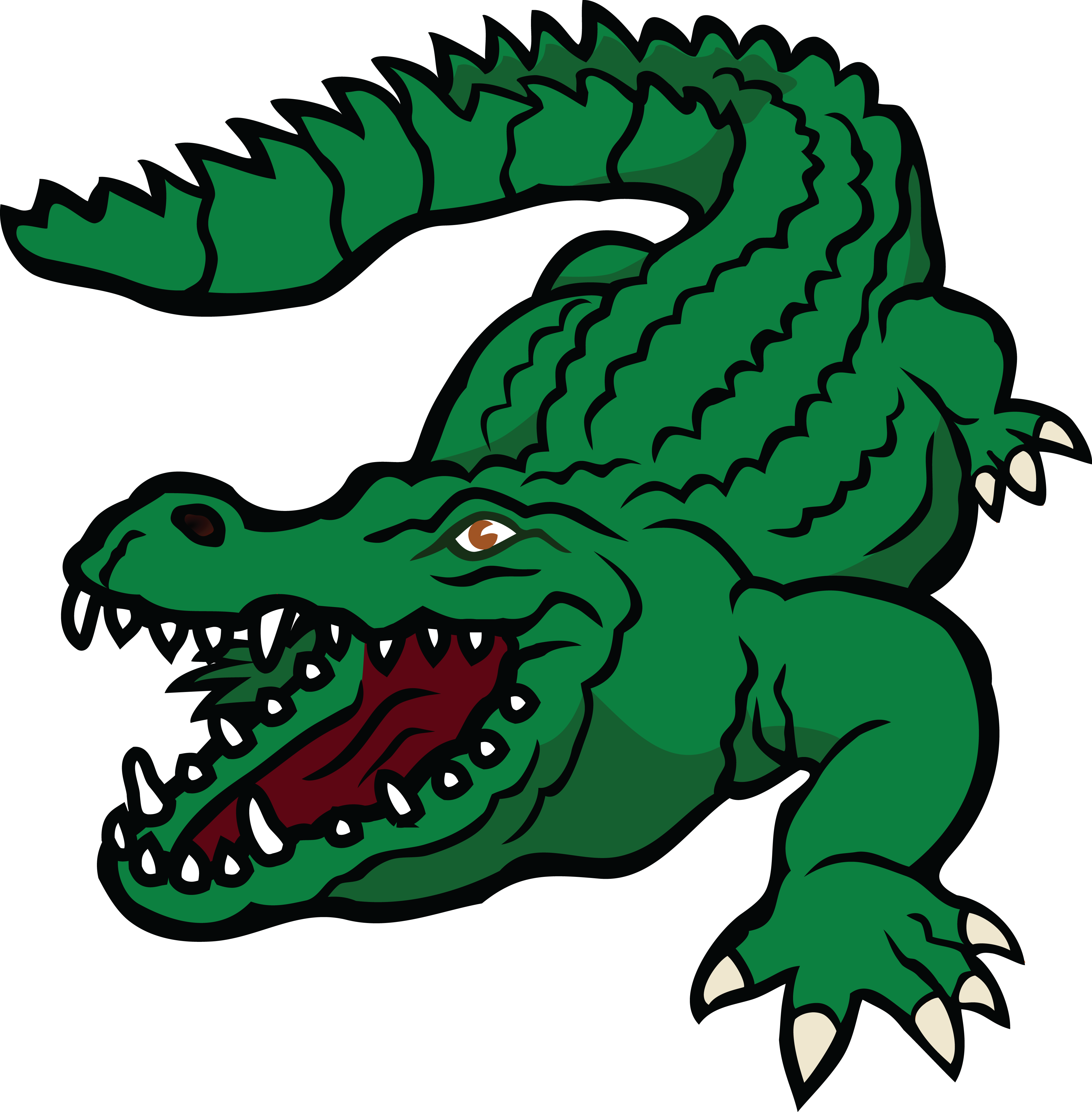Nile Crocodile Alligator Saltwater Crocodile Clip Art - Crocodile Clipart, HD Png Download PNG with transparent background