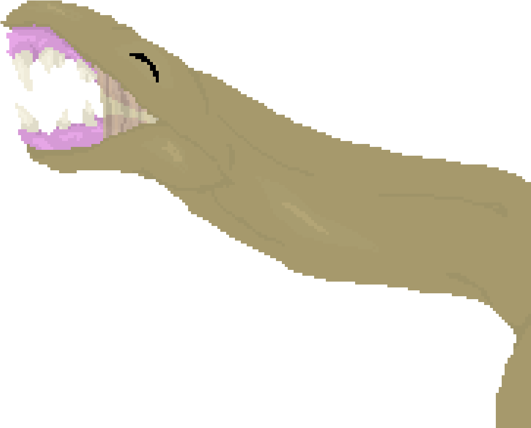 Cartoon Crocodile Open Mouth