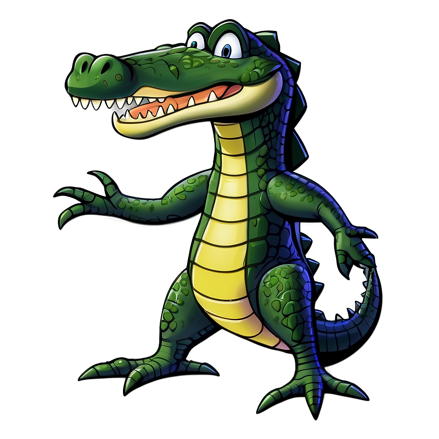 Cartoon Crocodile Png 06112024