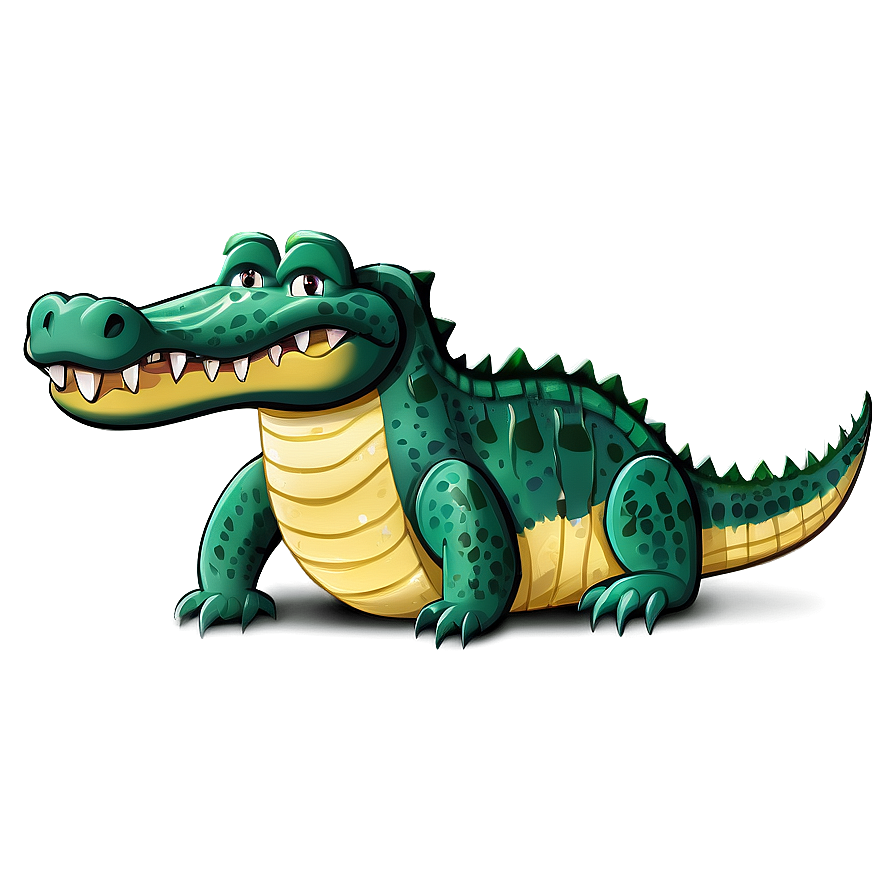 Cartoon Crocodile Png 06112024