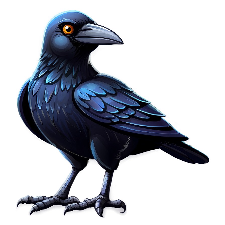 Cartoon Crow Png Hhq9