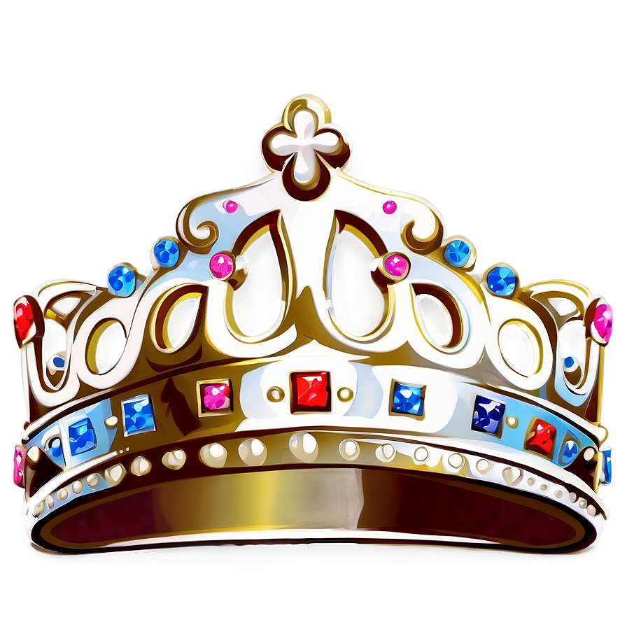 Cartoon Crown Image Png Qlr38