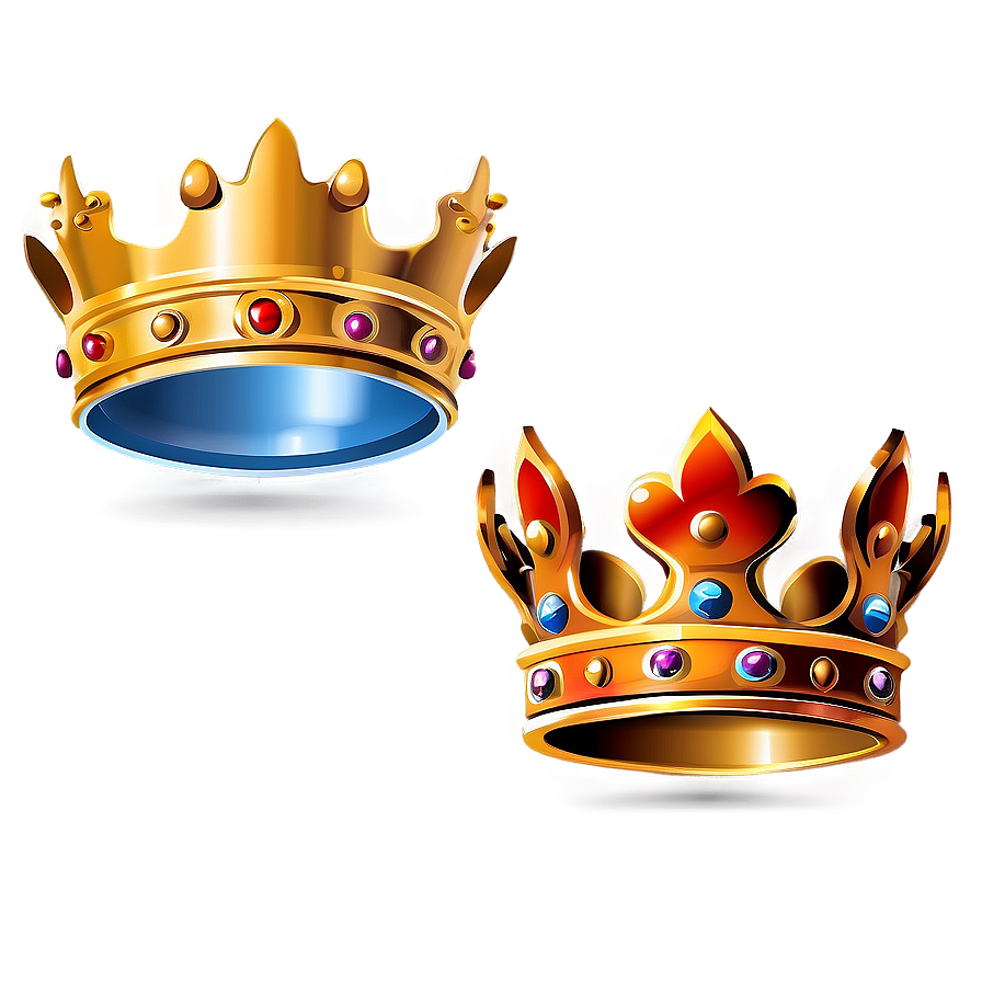 Cartoon Crown Vector Png Cki