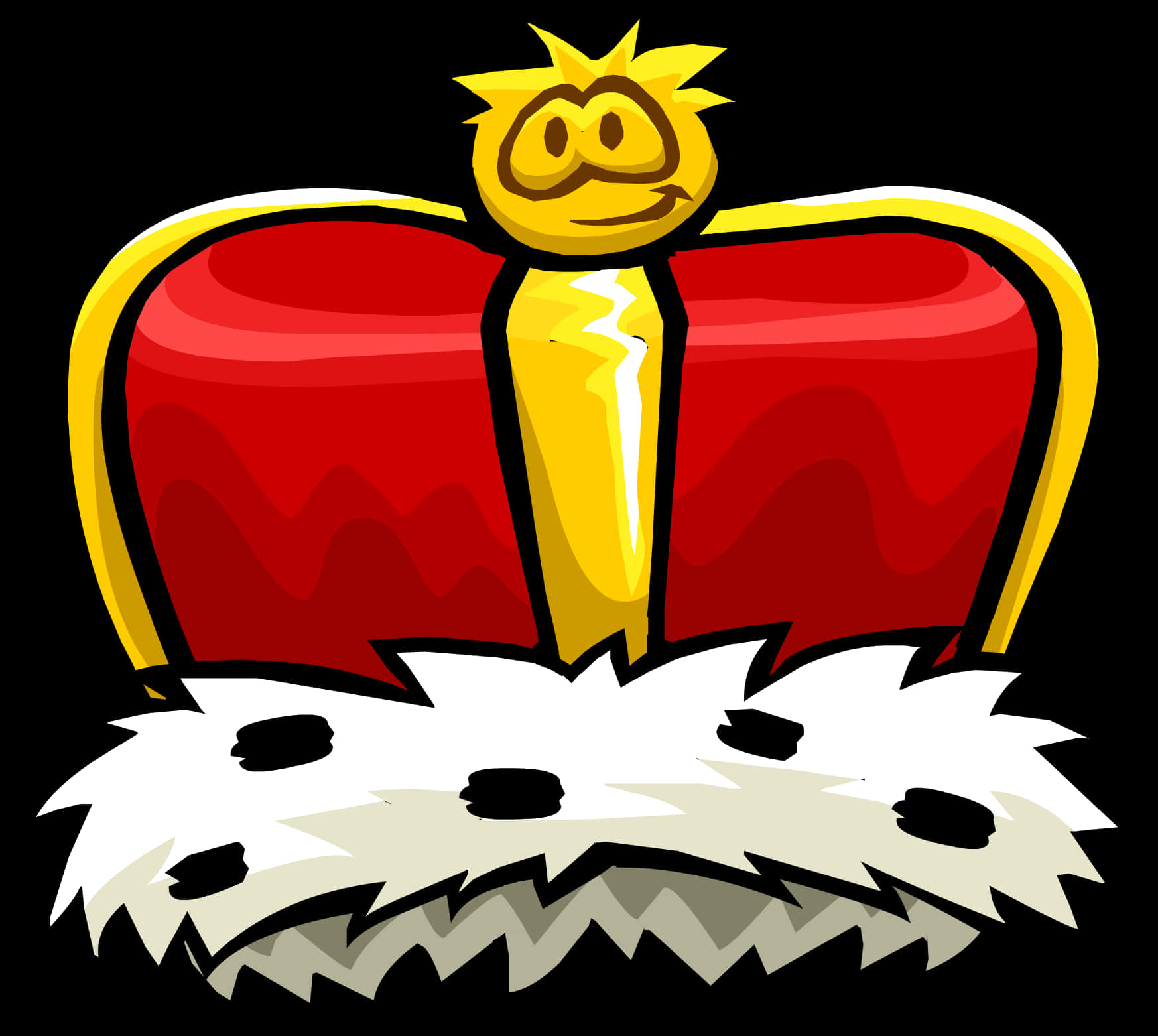 Club Penguin Rewritten Wiki - Transparent King Crown Cartoon, HD Png Download PNG with transparent background