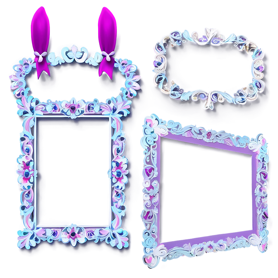 Cartoon Cute Frame Png 53