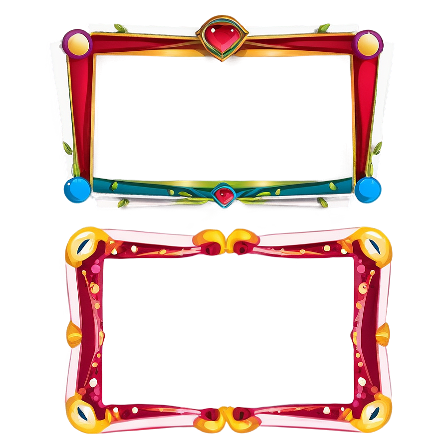 Cartoon Decorative Frame Png 79