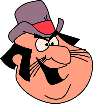 Cartoon Detective Character