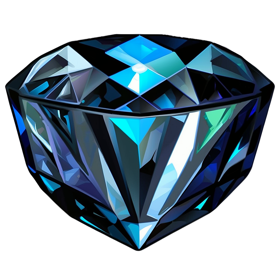 Cartoon Diamond Treasure Png Dst14