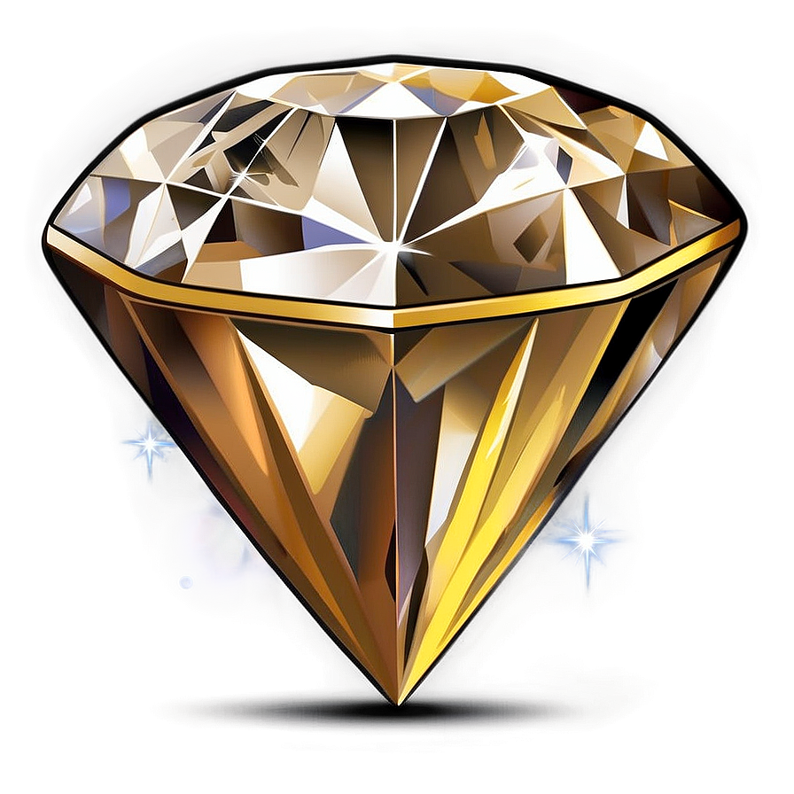 Cartoon Diamond Treasure Png Umi