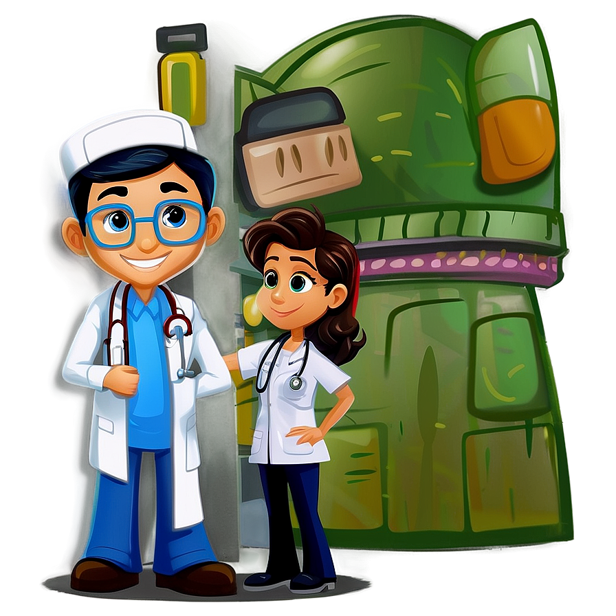 Cartoon Doctor C