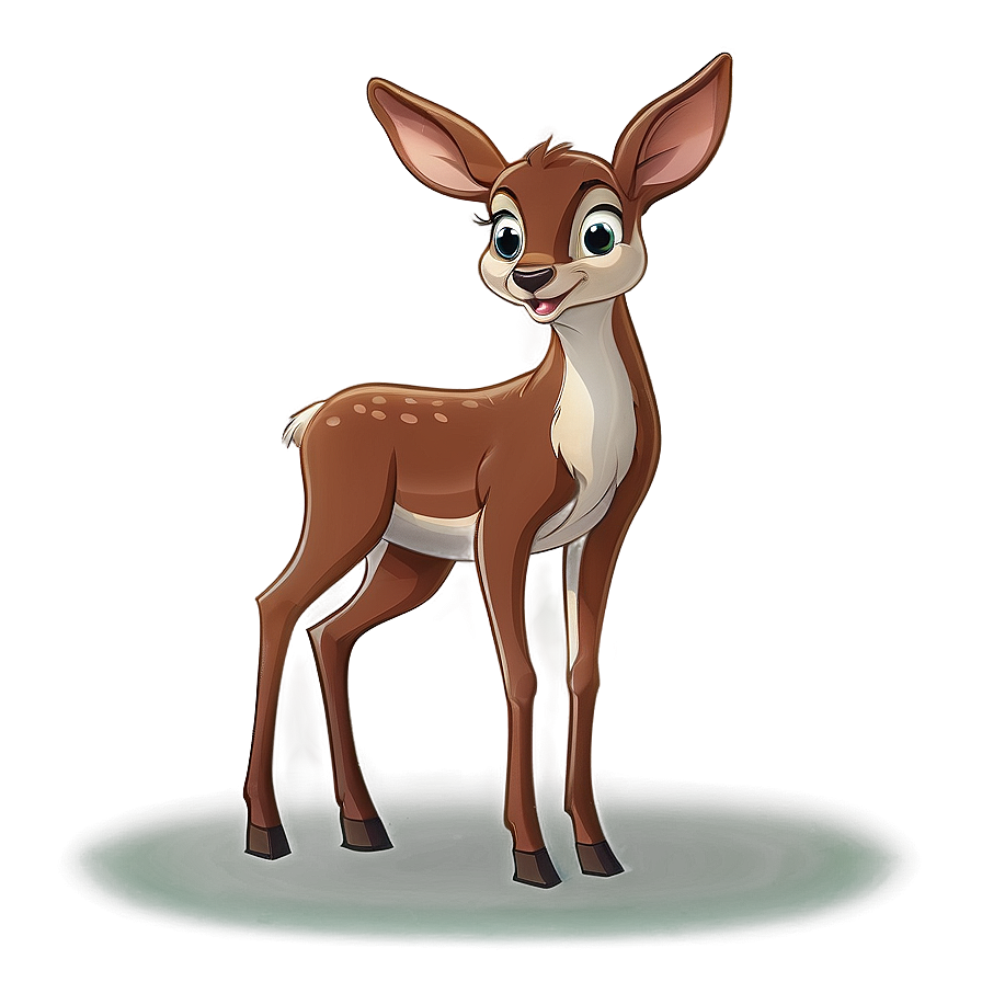 Cartoon Doe Character Png 06292024