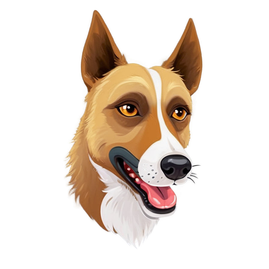 Cartoon Dog Head PNG iln PNG image with a transparent background, free high-resolution download