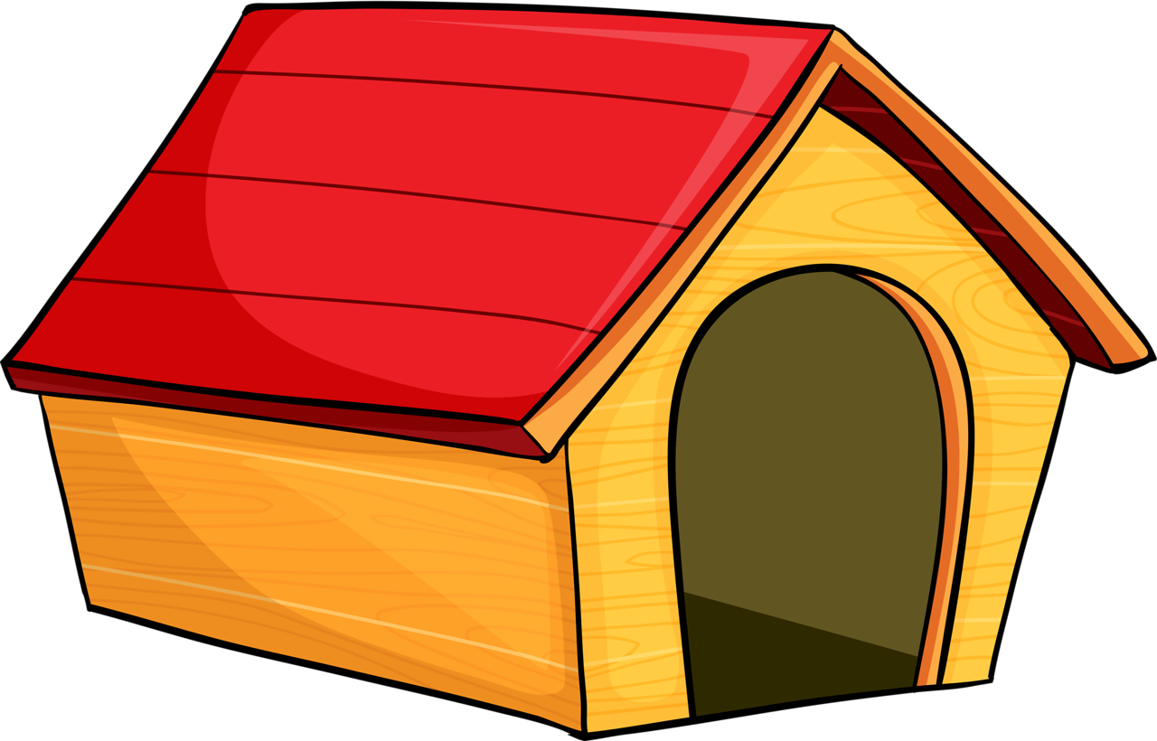 Cartoon Dog House Clipart