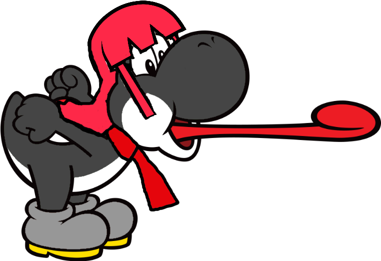 Shuritana Yoshi Tounge - Yoshi Sticking Tongue Out, HD Png Download PNG with transparent background