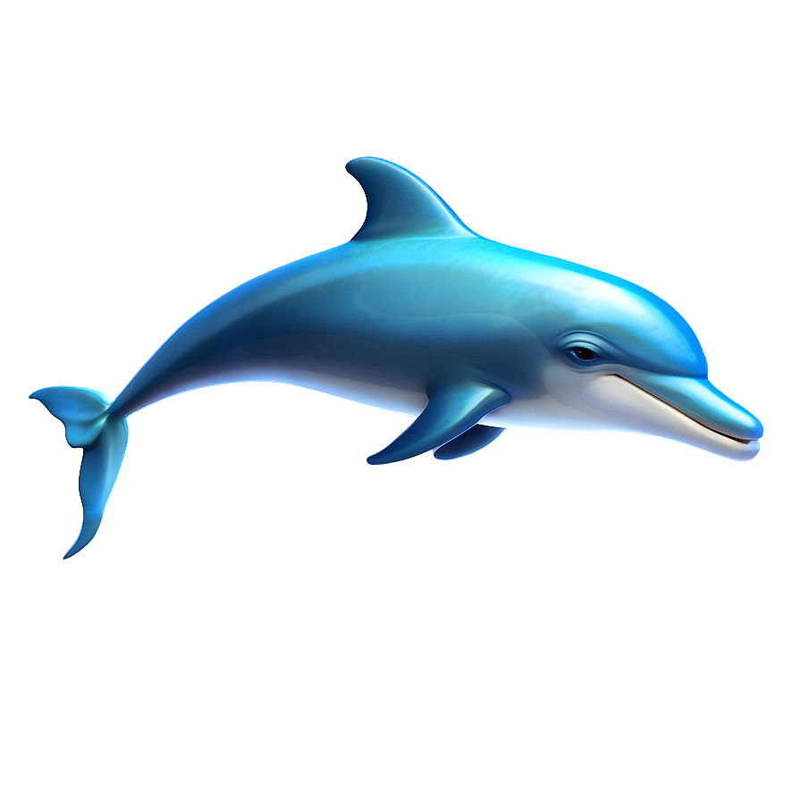 Cartoon Dolphin In Aquarium Png Lqh