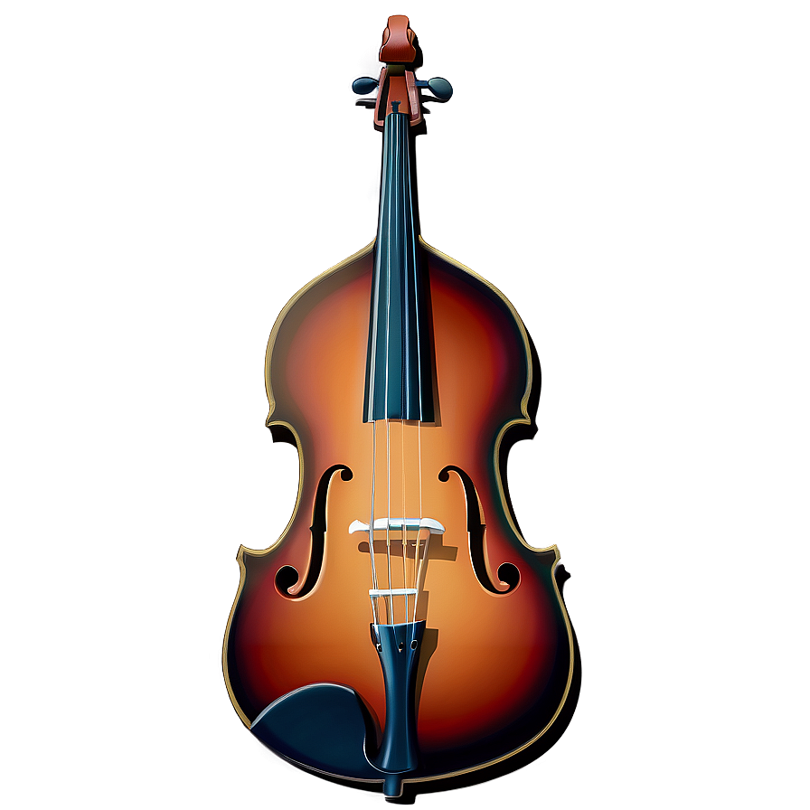 Cartoon Double Bass Png 3