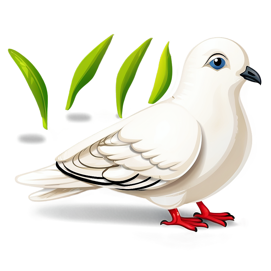 Cartoon Dove Clipart Png 06262024