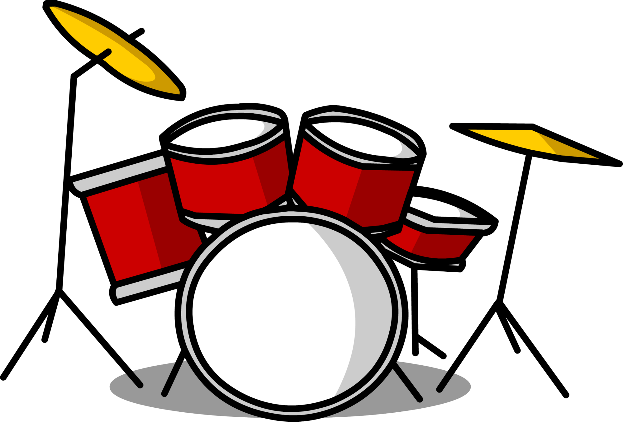 Drum Set Clipart Png Transparent Png , Png Download - Cartoon Drum Set Png, Png Download PNG image with a transparent background, free high-resolution download