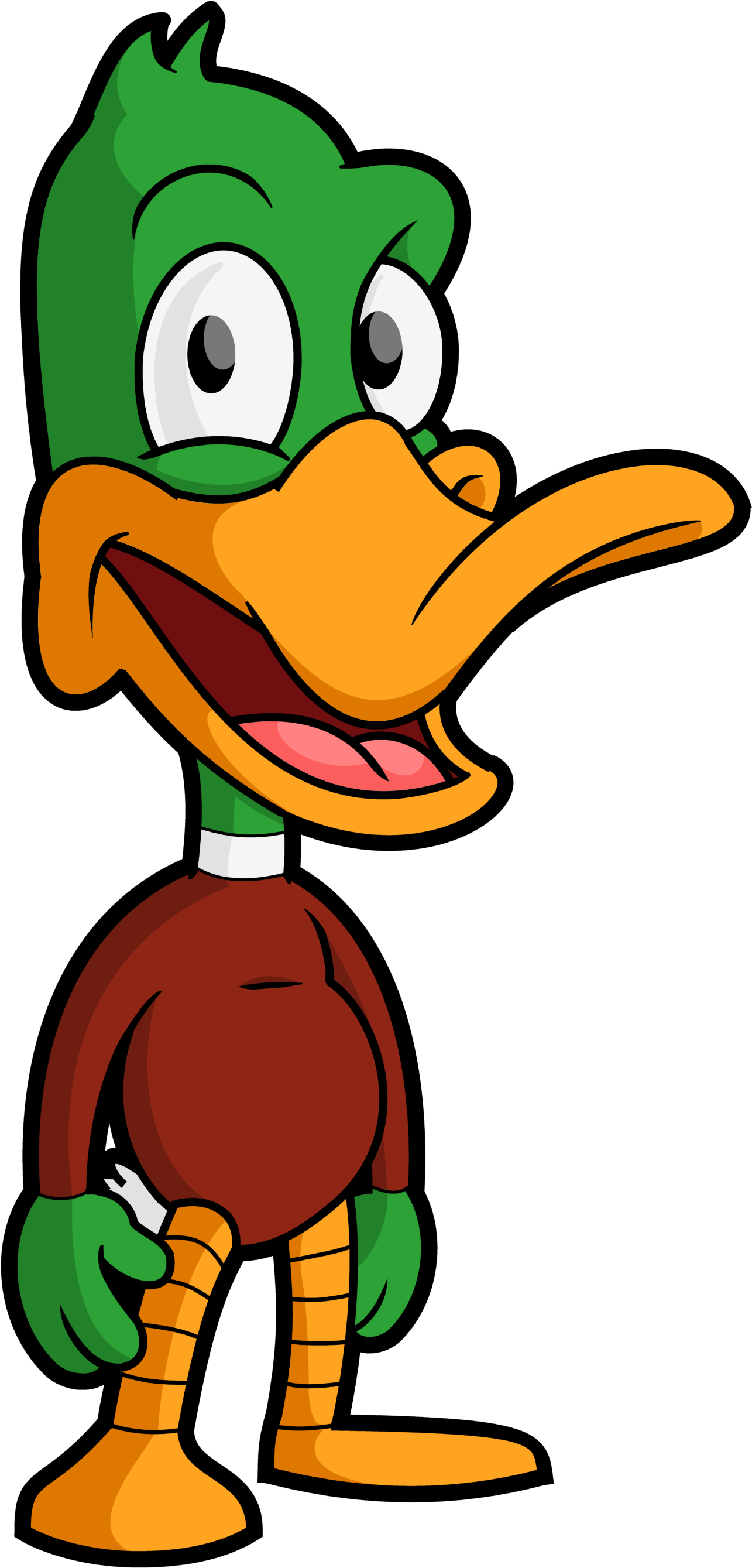 Cartoon Duck Character