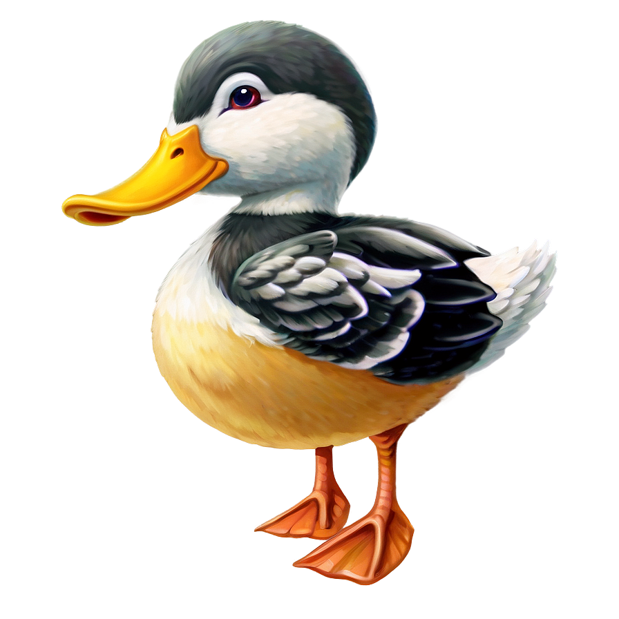 Cartoon Duck PNG sdm15 PNG with transparent background