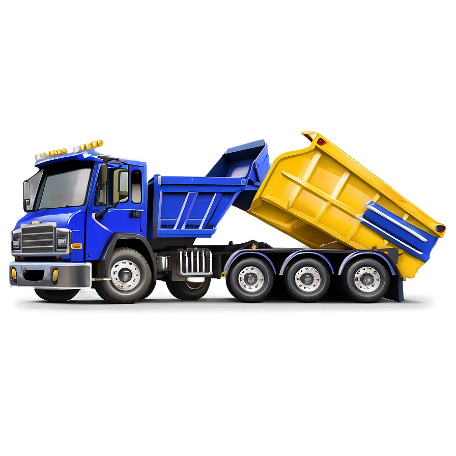 Cartoon Dump Truck Work Png 13