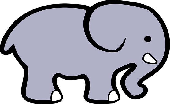 Cartoon Elephant Graphic