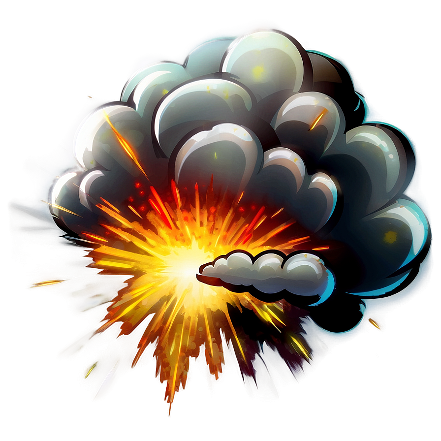 Cartoon Explosion Transparent Image Png Gbx31