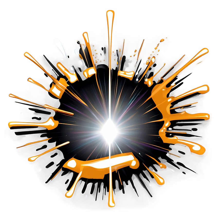 Cartoon Explosion With Sparks Png Xtd