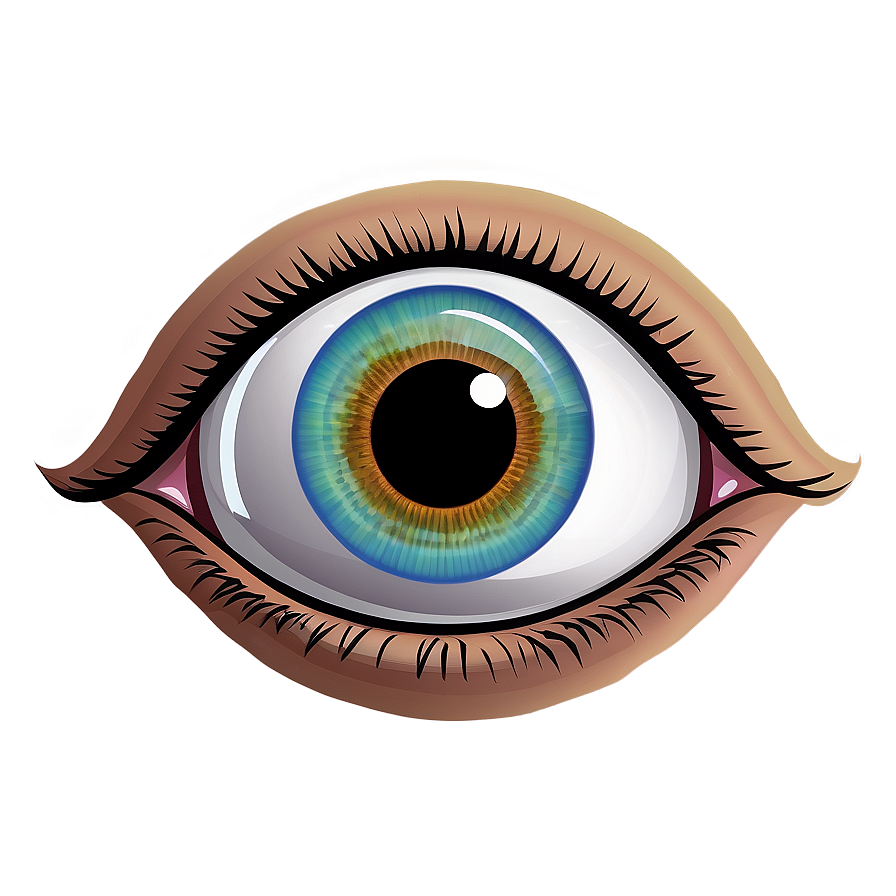 Cartoon Eye Transparent Png 05262024