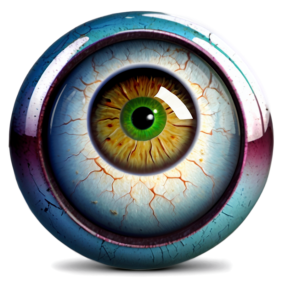 Cartoon Eyeball PNG 05242024 PNG with transparent background