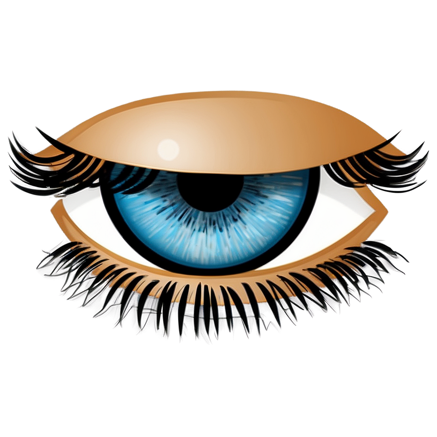 Cartoon Eyelashes Clipart Png Mhg