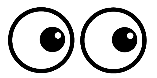 Expression Cartoon Eyes PNG Background Image PNG with transparent background