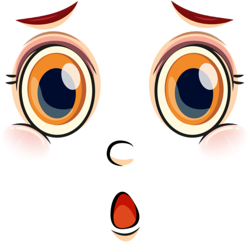 Cartoon Face Expression Clipart