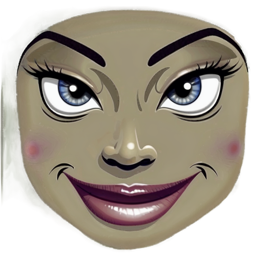 Cartoon Face Png 05042024